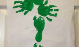 Shamrock Hand & Footprints