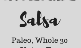 Homemade Salsa