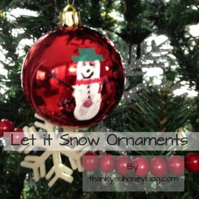 Snowmen Ornament
