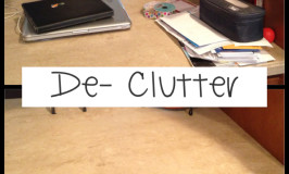 De- Clutter