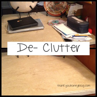 De-clutter