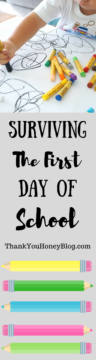 Surviving the First Day of School