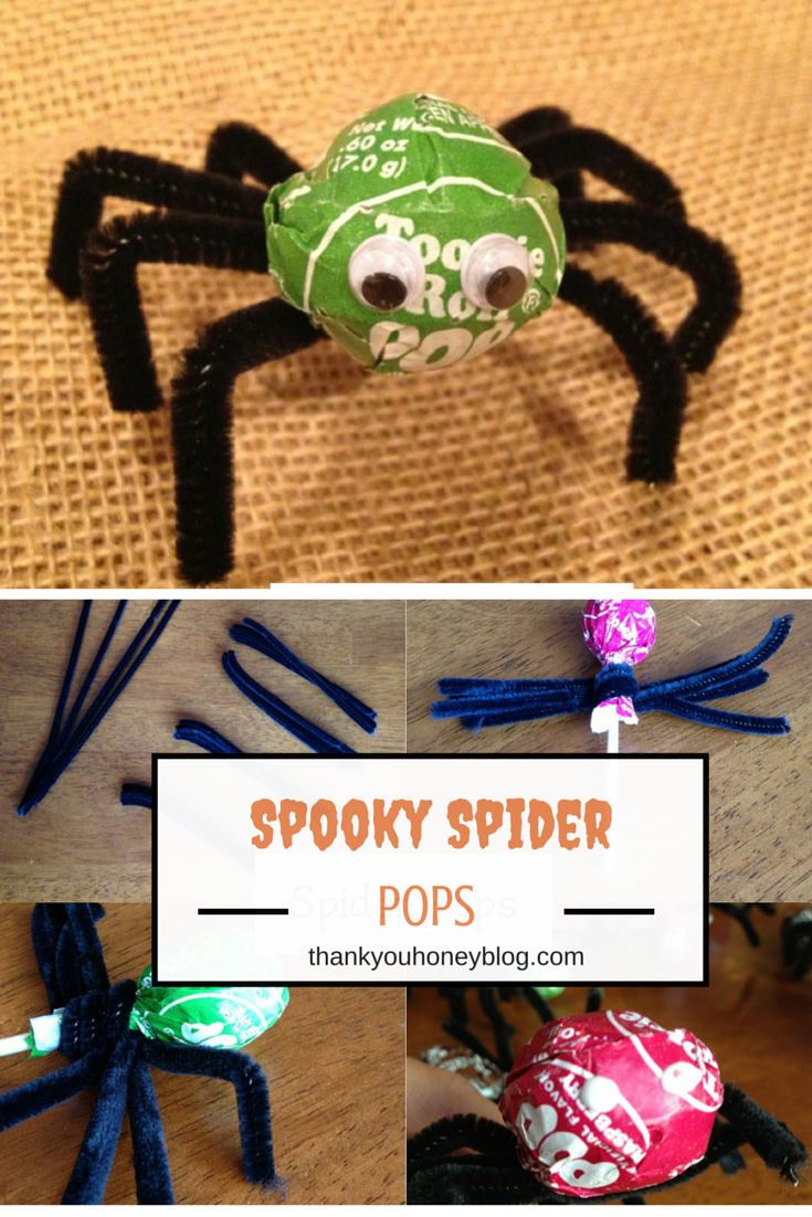 Spooky Spider Pops Tutorial