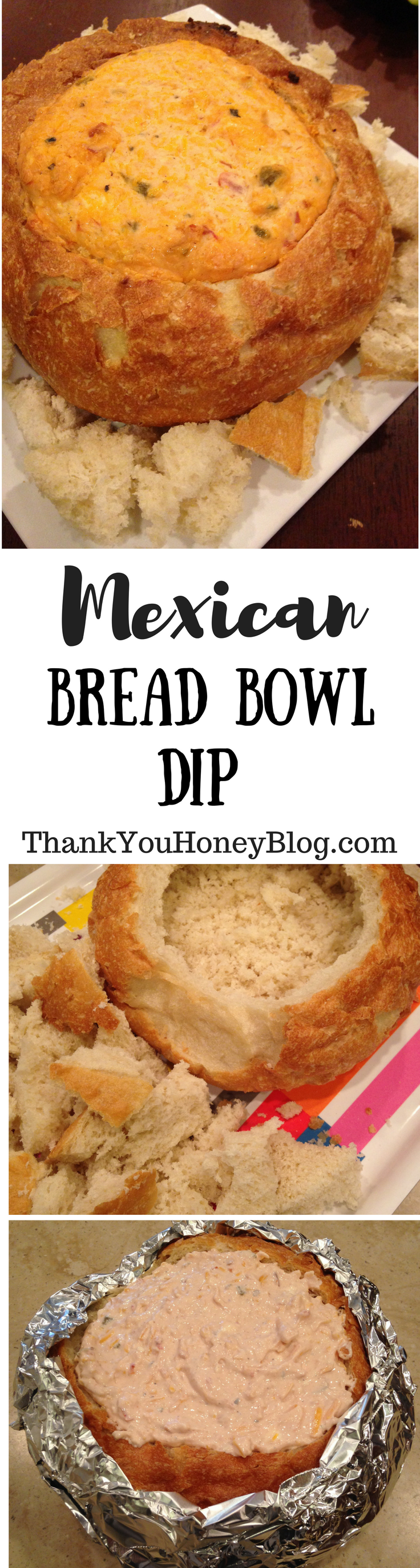 Mexican Bread Bowl Appetizer
