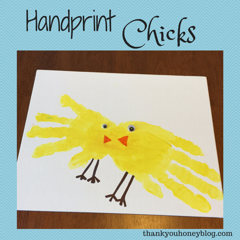 Handprint Chicks 