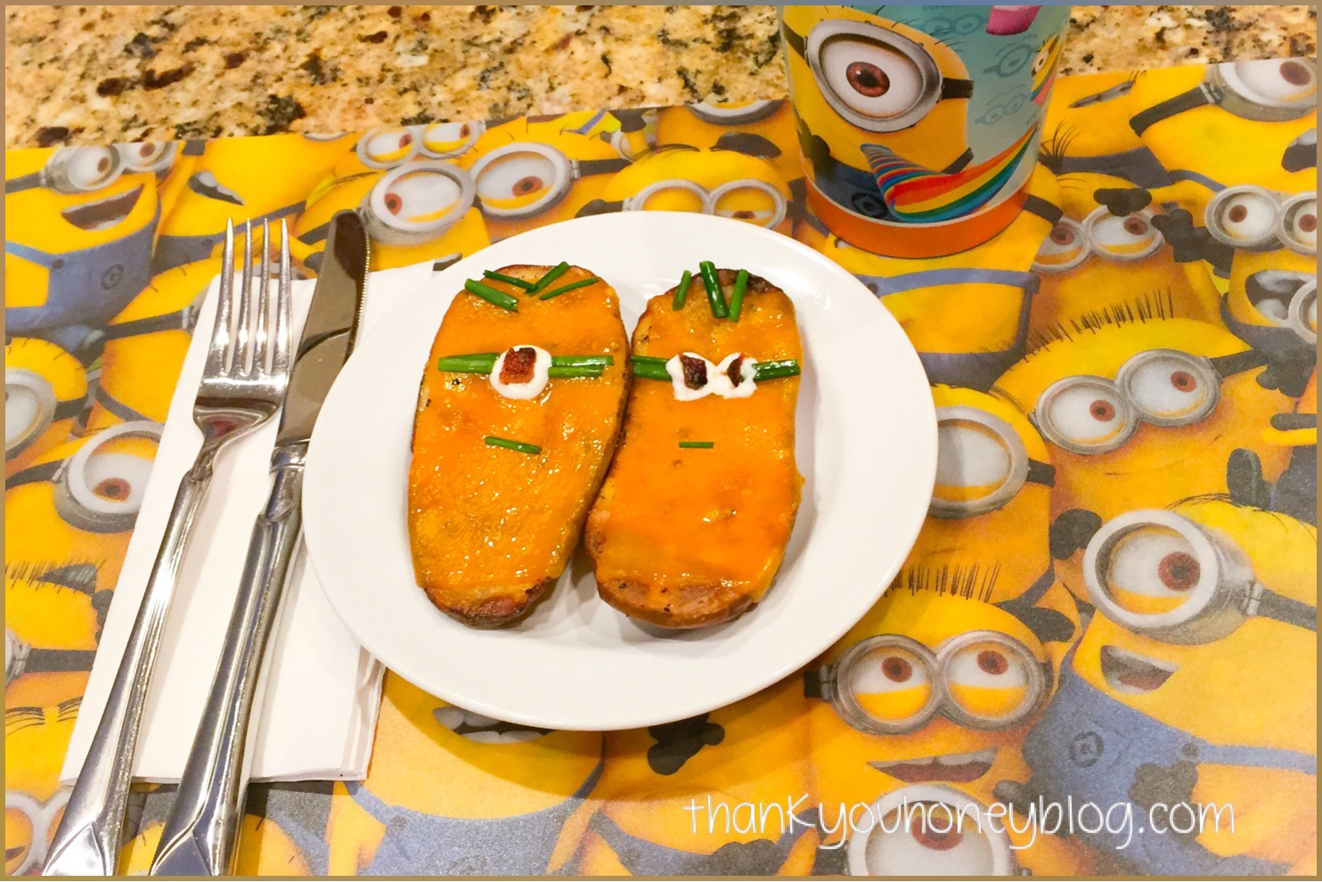 Minion Potatoes #MinionsMovieNight #ad