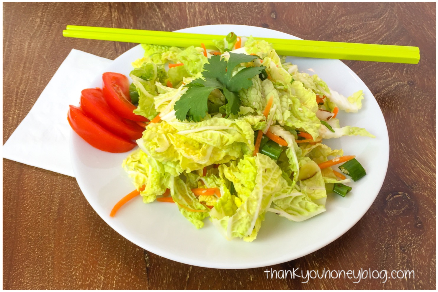 Asian Salad Recipe #sweetnewyear #ad