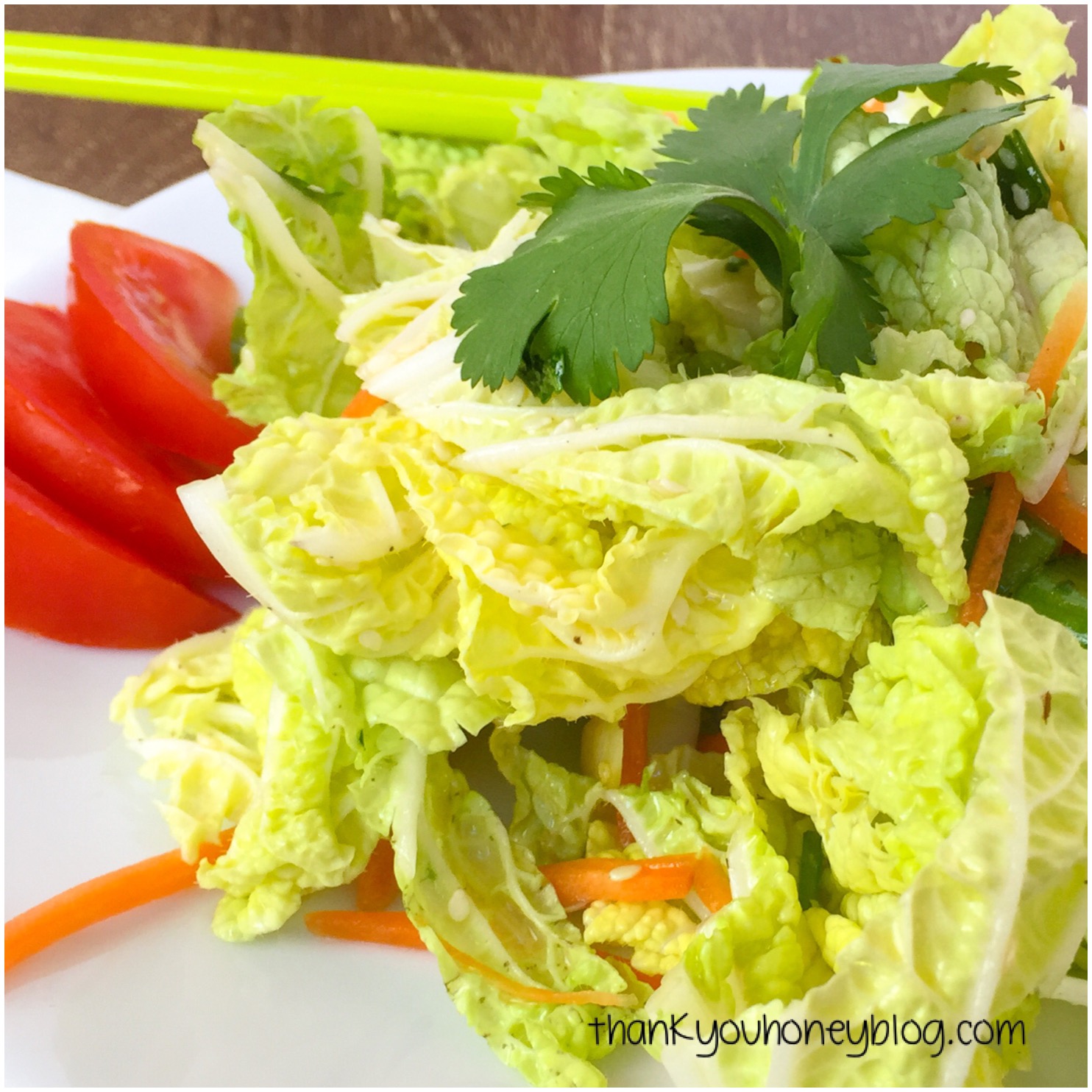 Asian Salad Recipe #sweetnewyear #ad