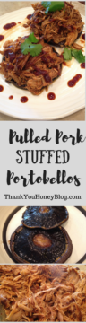 Pulled Pork Stuffed Portobellos
