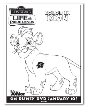 The Lion Guard Activities {Free Printables}