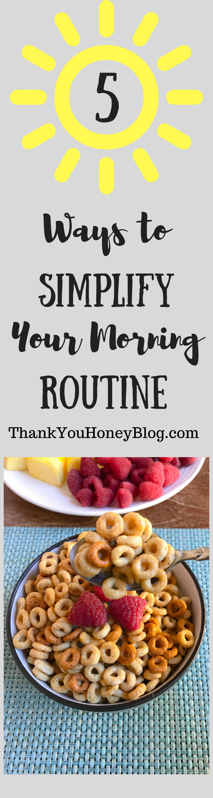 5 Ways to Simplify Your Morning Routine