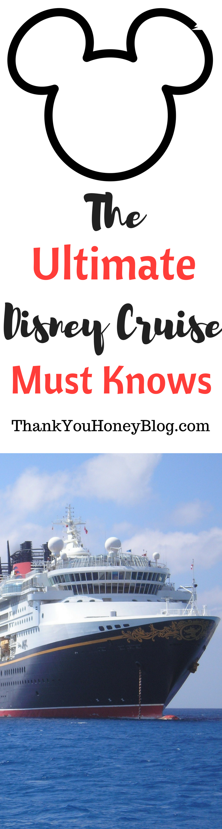 The Ultimate Disney Cruise Must Knows, Packing List, Must Knows, The Ultimate Disney Cruise Must Knows, What to Pack on a Disney Cruise, Disney Cruise, Disney, Cruise, Travel, Family Travel, ThankYouHoneyBlog.com