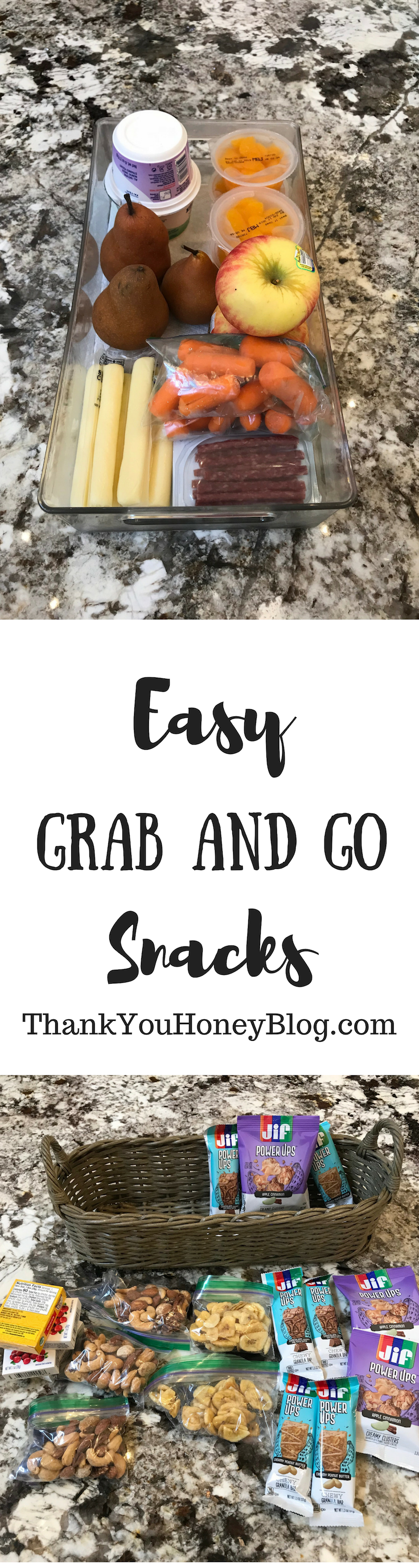 Easy Grab and Go Snacks