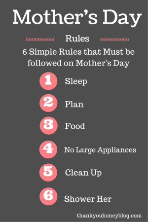 6 Simple Rules that Must be Followed on Mother's Day