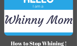 How to stop Whining