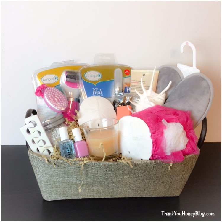 DIY Beach- Themed Pedicure Basket — Thank You Honey