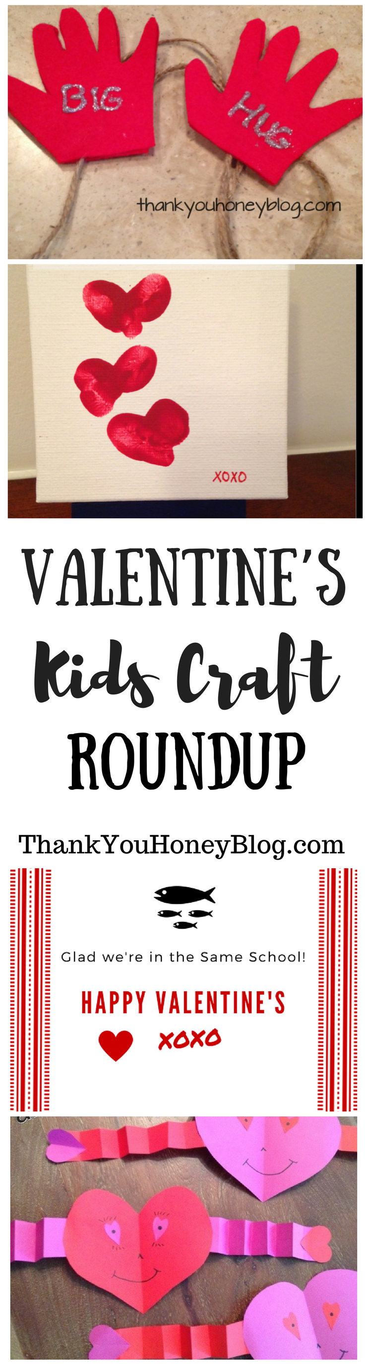 Valentine's Kids Craft Roundup